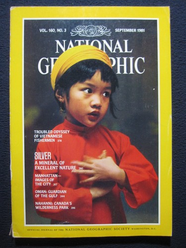 National Geographic September 1981 Vietnam Fisherman, Silver, Oman, Manhattan - Bild 1 von 7