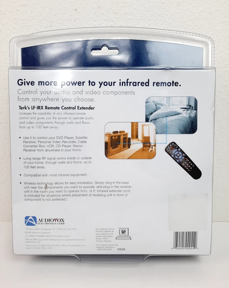 LeapFrog by Terk Long Range Remote Control Extender LF-IRX, New Sealed - Image 2 of 2