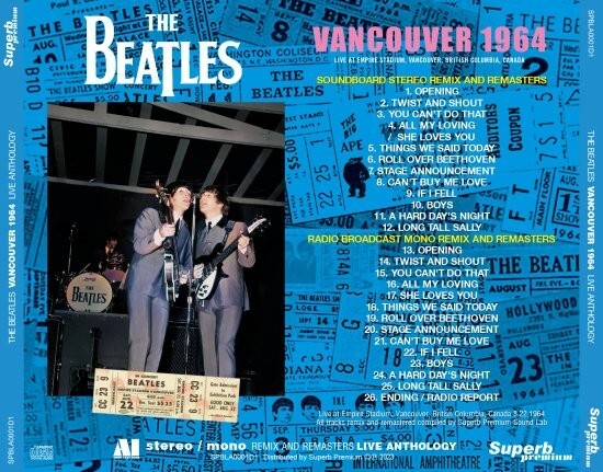 THE BEATLES 北米ツアー 1964 CD+DVD THE BEATLES / FIRST NORTH
