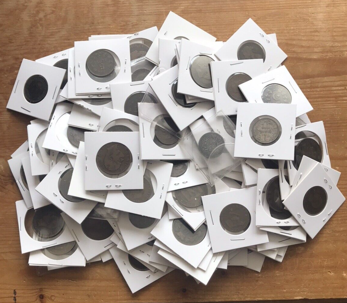 Large Coin Collection Roman, 1800s Coppers, Silver Coins Old Coins