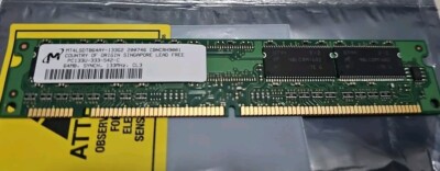 Micron MT4LSDT864AY-133G2 PC133U-333-542-C 64MB SDRAM