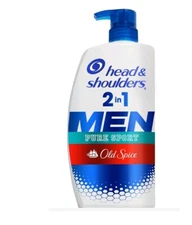 Head & Shoulders Men Pure Sport With Old Spice 2 In 1 Shampoo + Conditioner