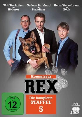 Kommissar Rex - Die komplette 5. Staffel (3 DVDs) DVD *NEU*OVP* - Bild 1 von 2