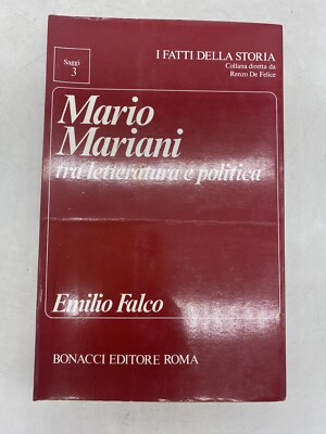 MARIO MARIANI ZWISCHEN LITERATUR UND POLITIK - EMILIO FALCO - BONACCI VERLAG