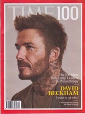 TIME-june 9,2025-THE 100 MOST INFLUENTIAL LEADERS IN PHILANTHROPY-DAVID BECKHAM.