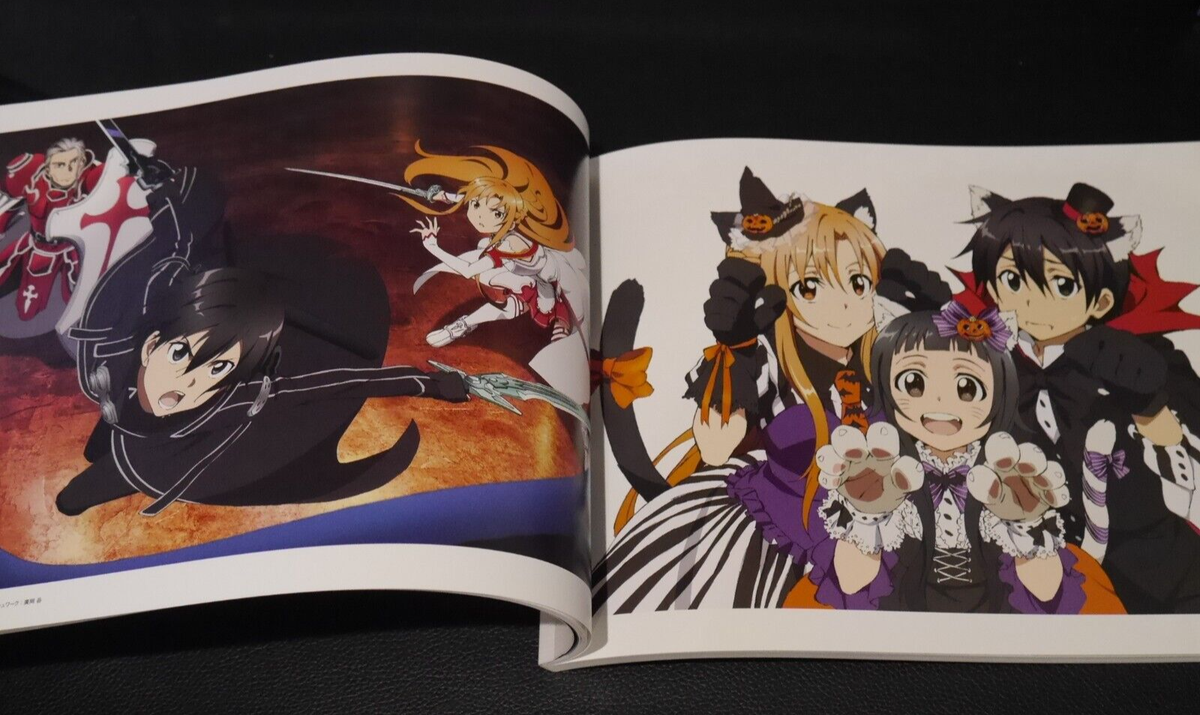初版 the art of sword art online 図録 JAPAN SAO / Sword Art Online 1st Season All Animation