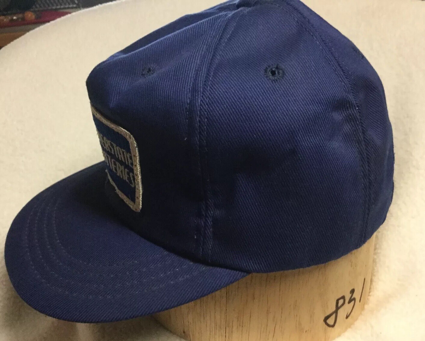 Farmer Large Patch Hat Cap Interstate Batteries T… - image 3