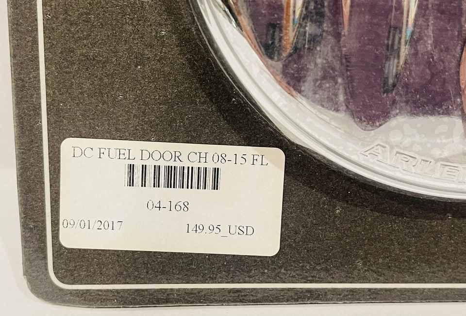 Puerta de gas combustible cromo aluminio tocho corte profundo Arlen Ness para modelo Harley seleccionado Foto 3 de 3