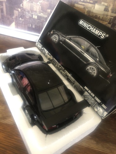 Minichamps 1/18 BMW M3 GTR Street 2001. Stunning Model In Black - Picture 10 of 24