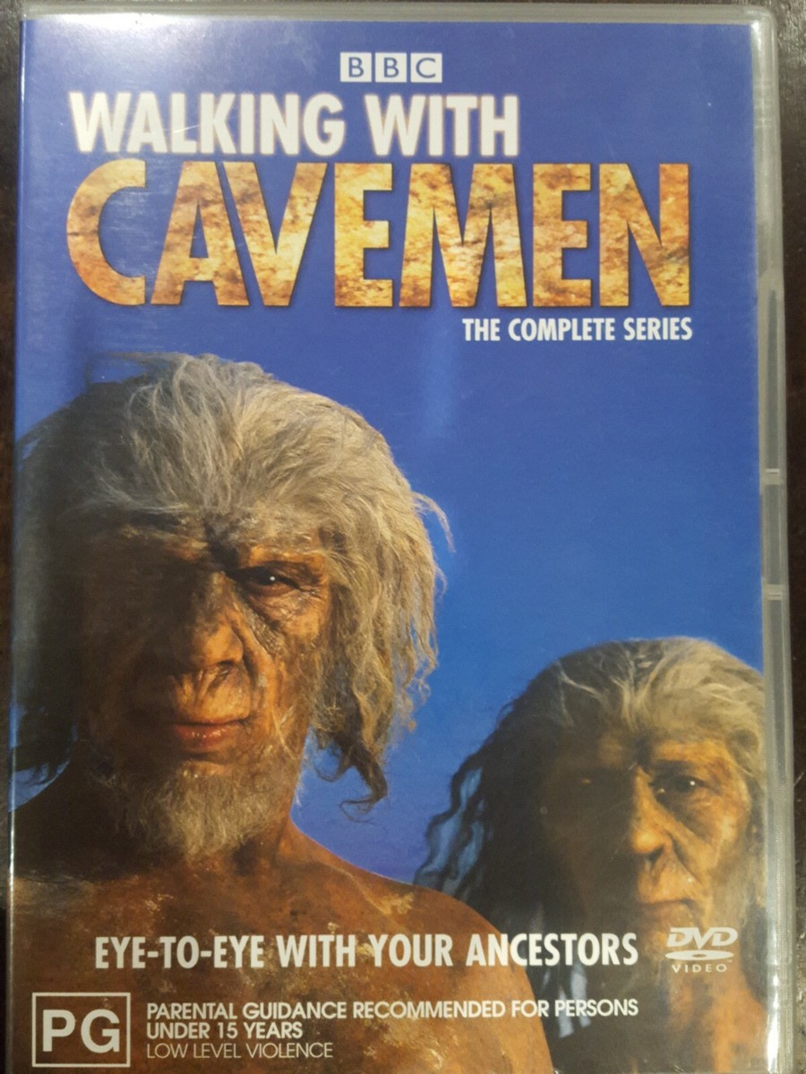 WALKING WITH CAVEMEN THE COMPLETE SERIES RARE DVD BBC TV