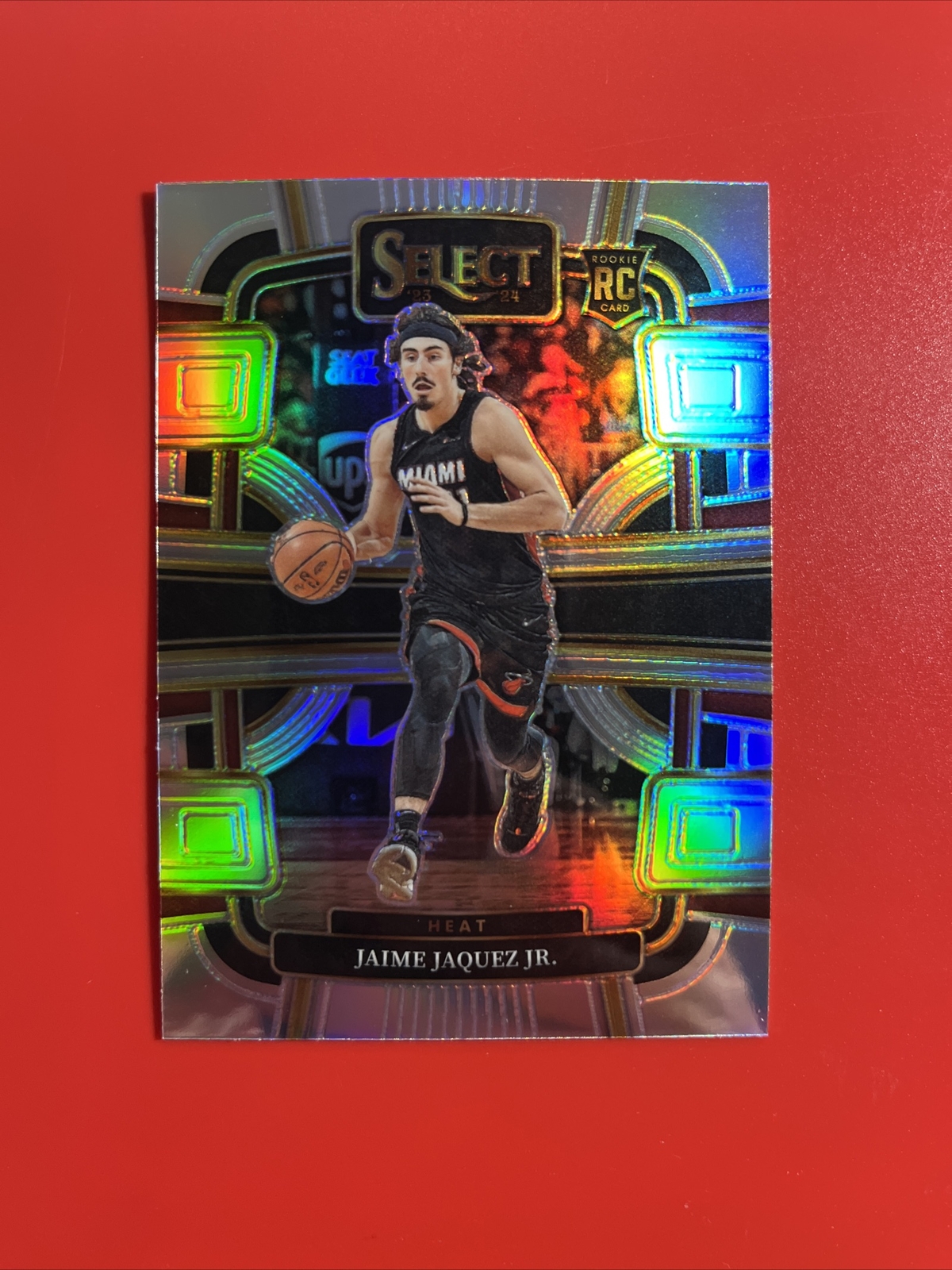 Jaime Jaquez Jr 2023-24 Panini Select Silver Prizm #100 Concourse RC Miami Heat