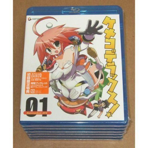 Kemeko Deluxe! Blu-ray 1-6 volumes set First Edition Complete Set