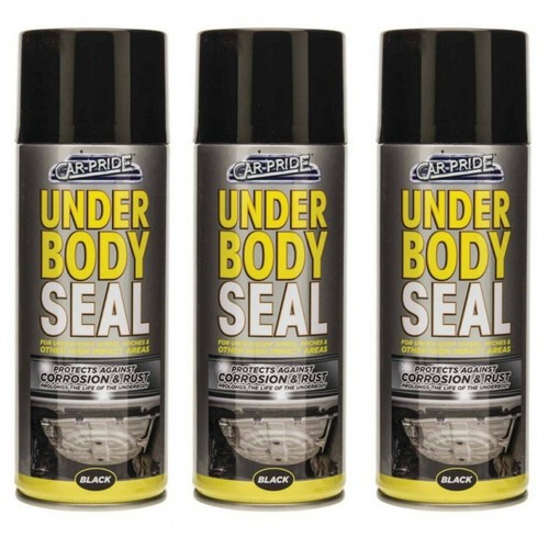 3 x 400ml Auto Extreme Underbody Sealant Spray Aerosol Protectant Car