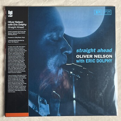 OLIVER NELSON/ERIC DOLPHY Straight Ahead 2024 Vinyl LP Prestige CR00734 - NM