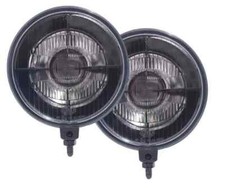Hella 005750991 500-Series Black Magic SAE 6.4" 2x55W Round Driving Beam Lights