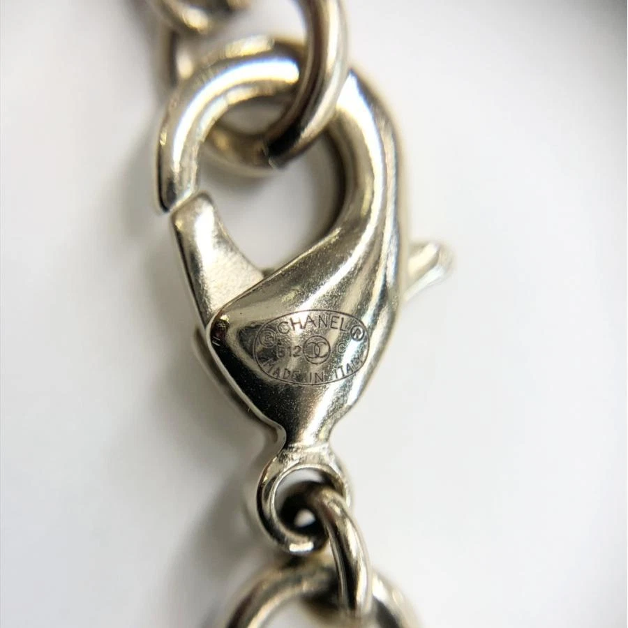 Auténtico Collar Colgante CHANEL CHANEL Marca Coco Color Lavanda Piedra Usado Foto 4 de 4