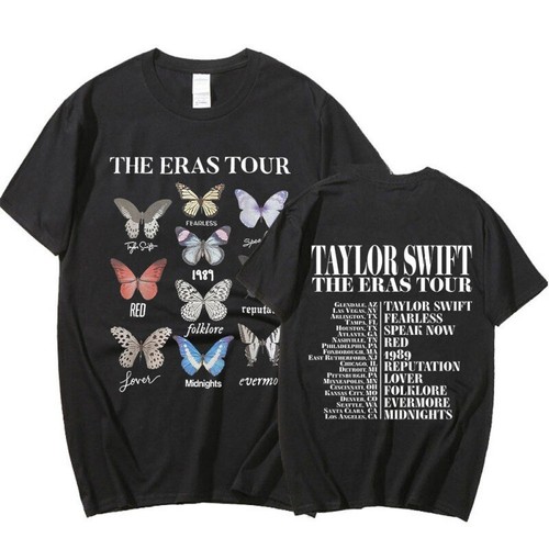 NEW Adults Taylor Swiftie Summer Short Sleeve T-Shirt Tops Costume Casual Tees - Picture 31 of 32