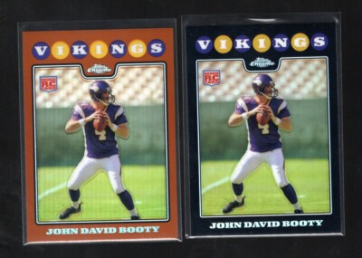 2008 TOPPS CHROME JOHN DAVID BOOTY #TC171 RC REFRACTOR BASE & COPPER 424/425