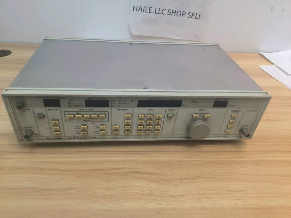 Panasonic VP-8175A AM/FM Signal Generator VP8175A 0.1-110mhz | eBay