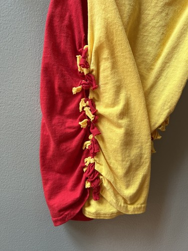 Homemade Yellow Red T-Shirt Dancewear Dance School Spirit Shirt Cotton Med Child - Bild 5 von 8