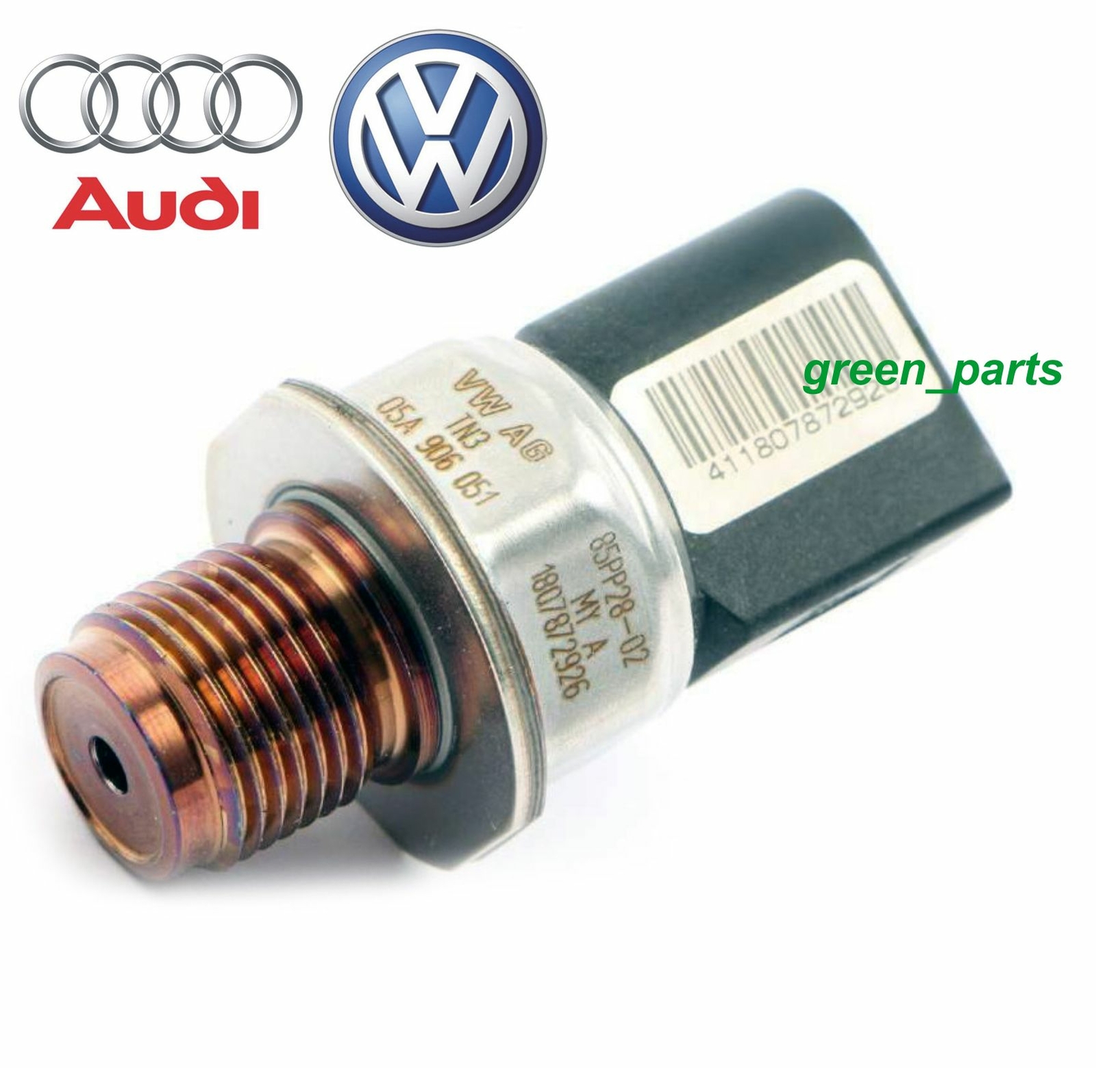 GENUINE Fuel Rail Pressure Sensor for AUDI A4 A5 A6 A7 A8 Q5 Q7