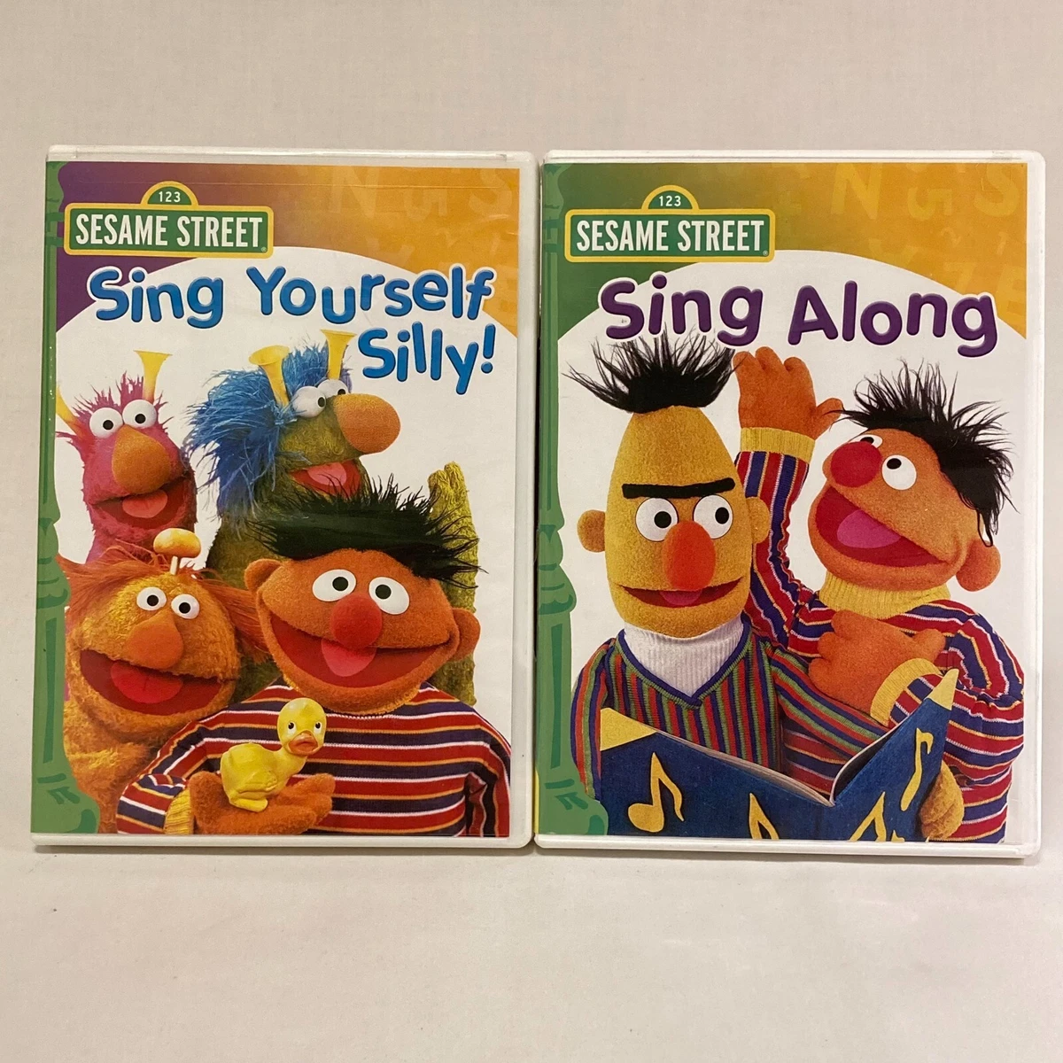 Sesame Street Sing Yourself Sillier At The Movies Vhs