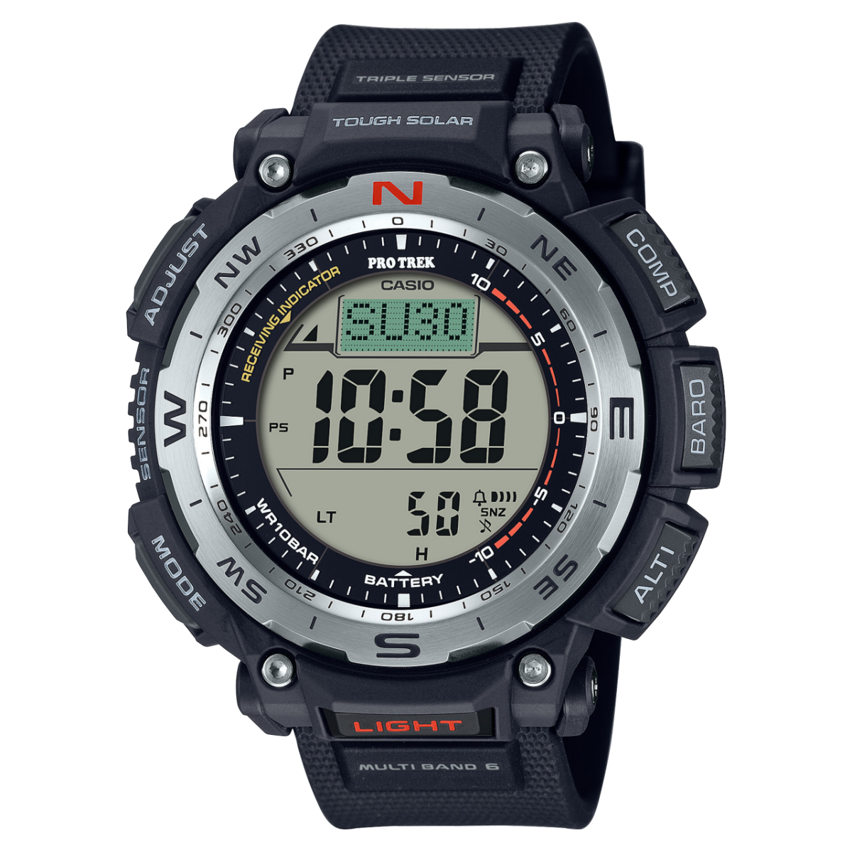 CASIO PRO TREK Watch PRW-3400-1JF Camp Climbing Hiking Mens