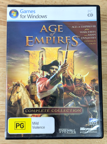 Age of Empires 3 Complete Collection - PC Game Warchiefs & Asian Dynasties