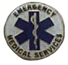 Pack of 12 Emergency Medical Services EMS Motorcycle Hat Cap Lapel Pin HP6099