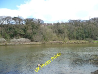 Foto 6x4 Der Gezeitenfluss Esk mit seinen Schlammufern bedeckt Whitby\/NZ8910 c2015
