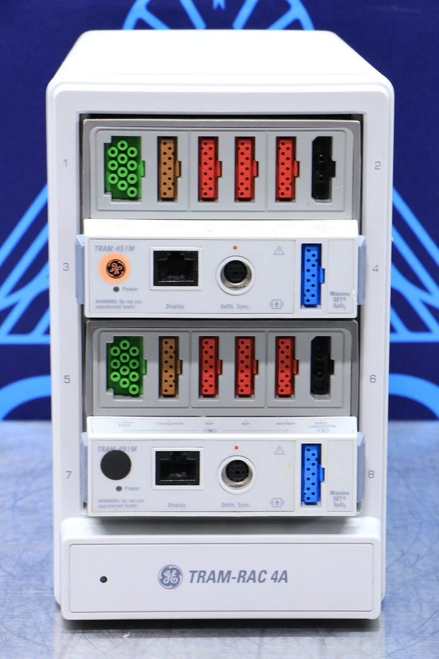 Ge Medical Systems TRAM-RAC 4A Module Rack with Modules - Image 2 of 4