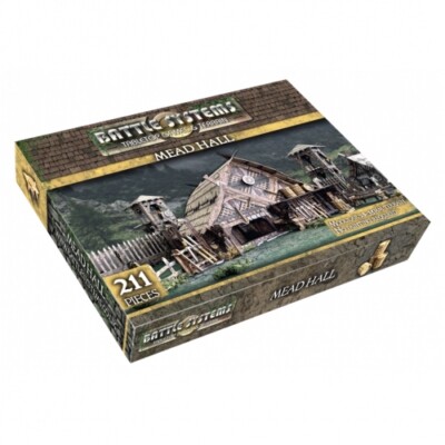 Tabletop Terrain - Mead Hall (211 Teile) - englisch