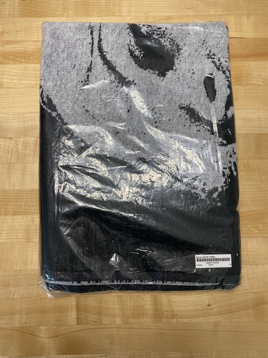 Supreme SS19 Bella Lugosi Towel Black Box Logo Bogo | eBay