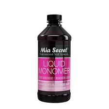 Mia Secret 16 oz Liquid Monomer - Professional Nail Liquid for Acrylic Powder