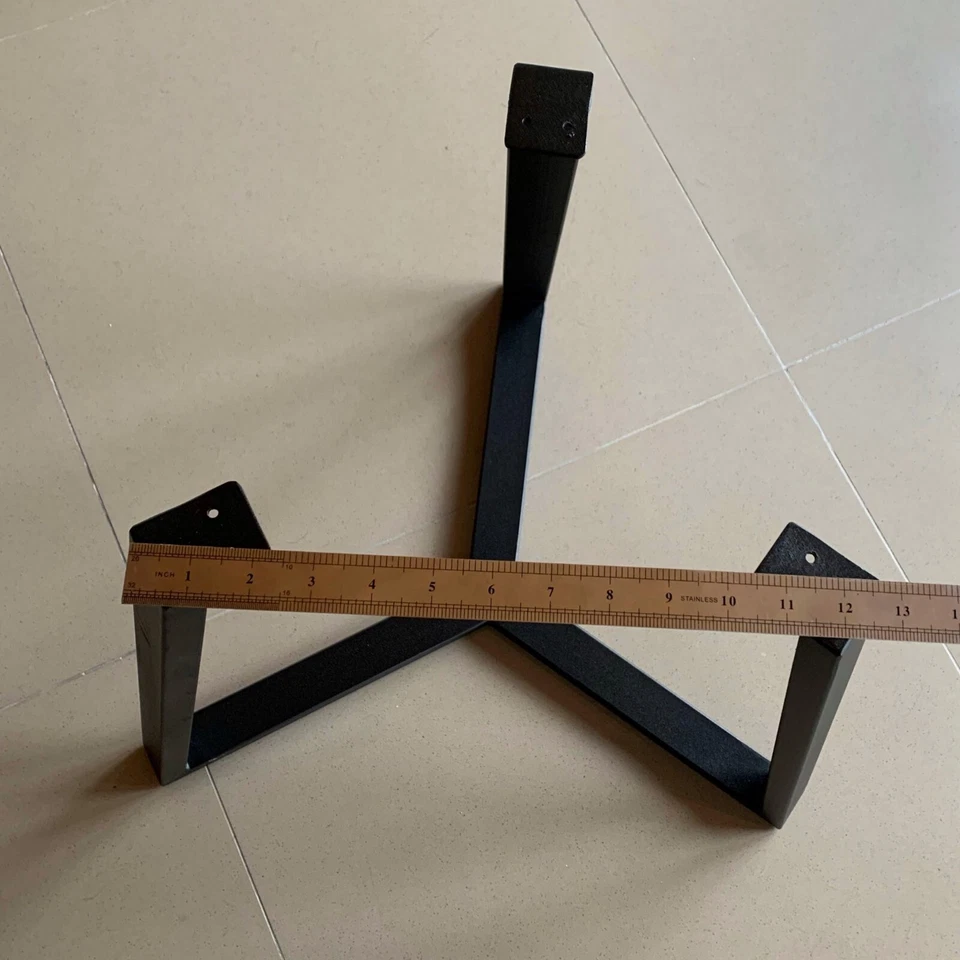 Base de mesa de centro única para mesa redonda marco completo de metal con recubrimiento en polvo Foto 3 de 4