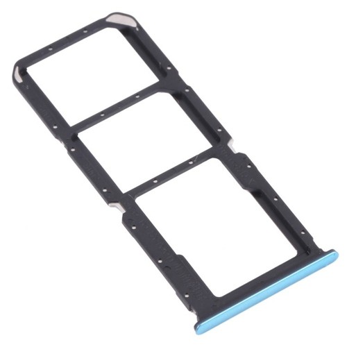 Pour OPPO A74 5G / A54 5G / A93 5G tiroir double carte SIM card tray holder BLEU - Photo 4 sur 5