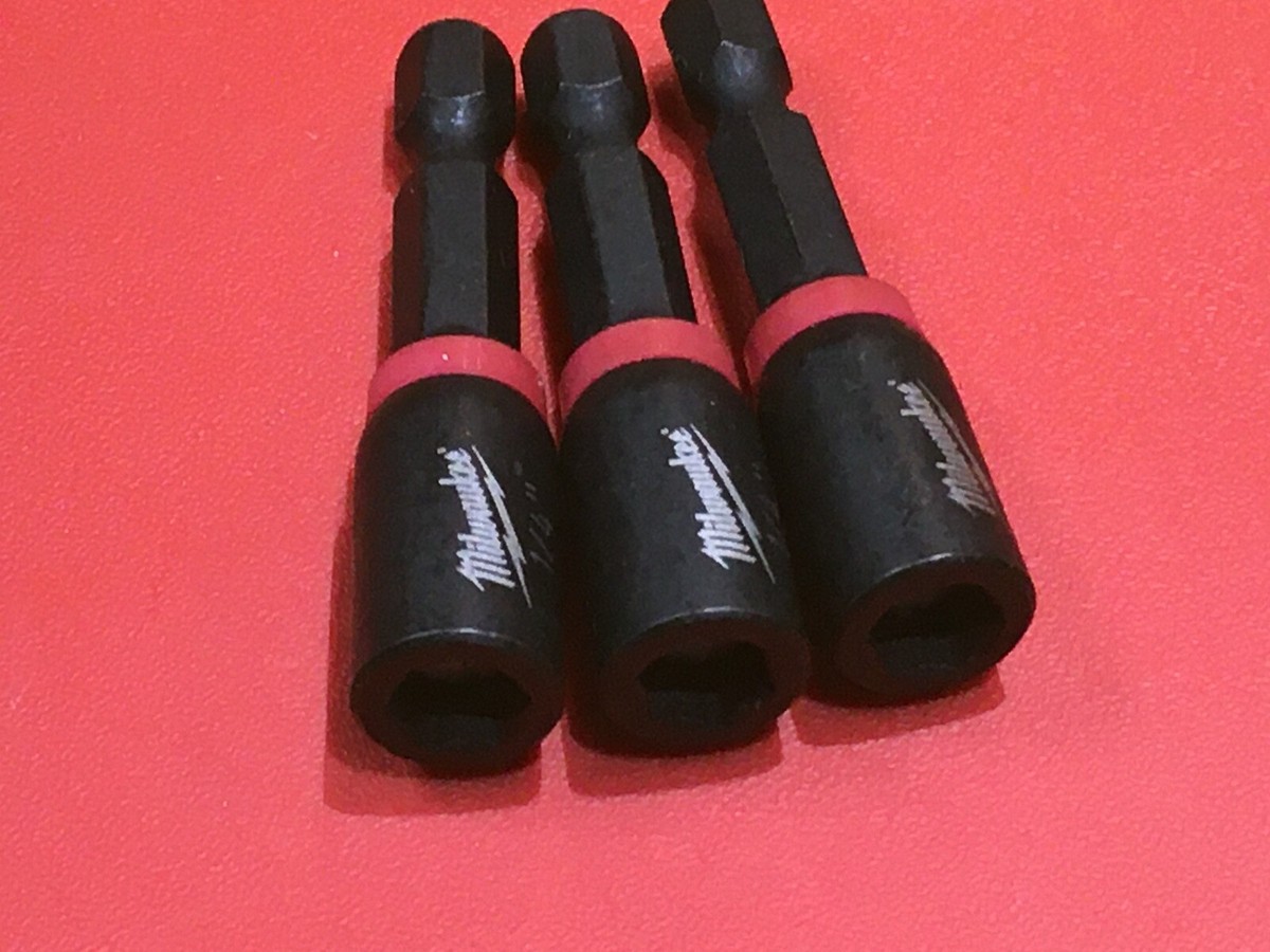 THIRDWAE Sl i’m MagnateIM Milwaukee Shockwave Assorted 3 in. L Magnetic Drive Guide