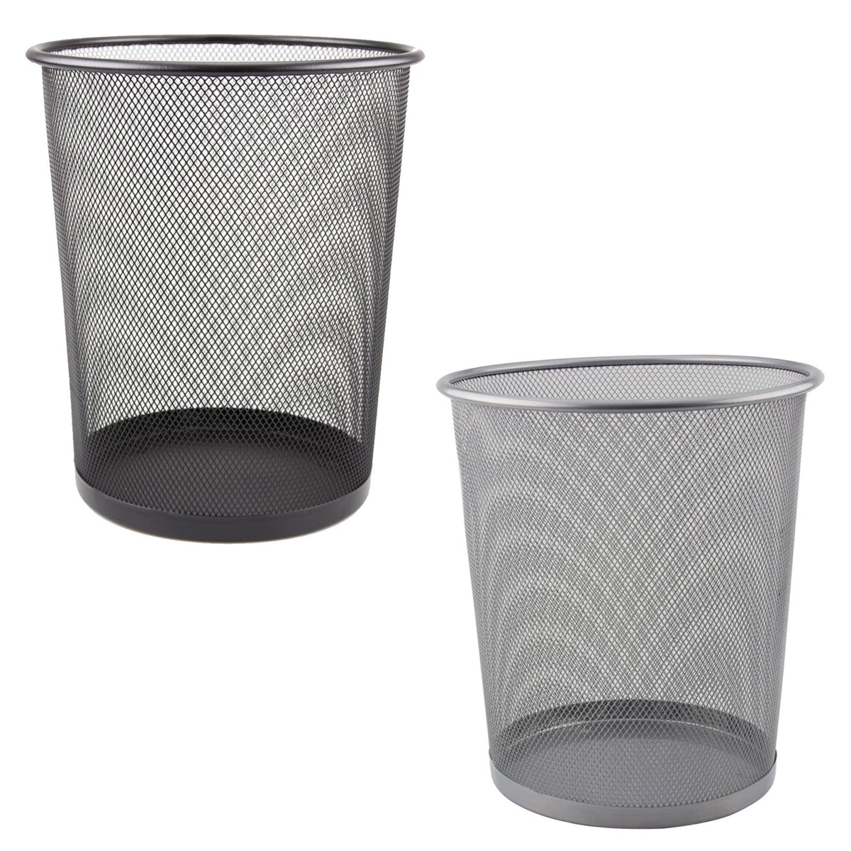 Metal clearance rubbish bin