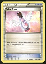 Fairy Drop 99/124 Uncommon Fates Collide Pokemon Damaged