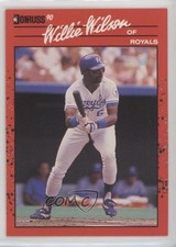 1990 Donruss Willie Wilson #440 0s6p