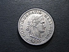 Schweiz  20 Rappen  1920 B