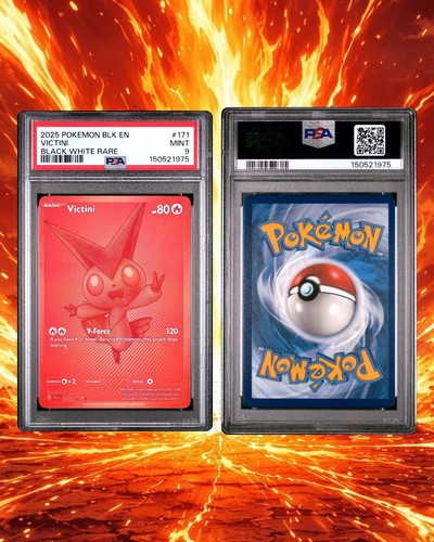 Victini graded PSA 9 for sale on eBay