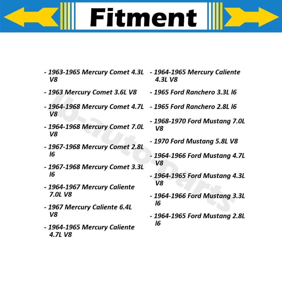 2 центральных детали цилиндра заднего тормоза для Ford Country Squire 1970-1970 - Изображение 2 из 4