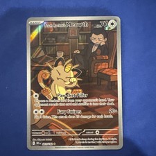 Team Rocket's Meowth 203/182 Sv10: Destined Rivals Holo