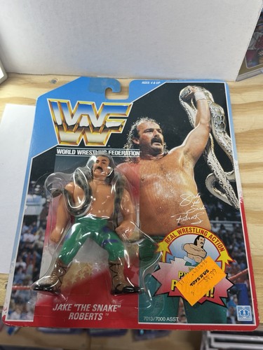 Vintage WWF Hasbro Jake the Snake Roberts Roberts ...