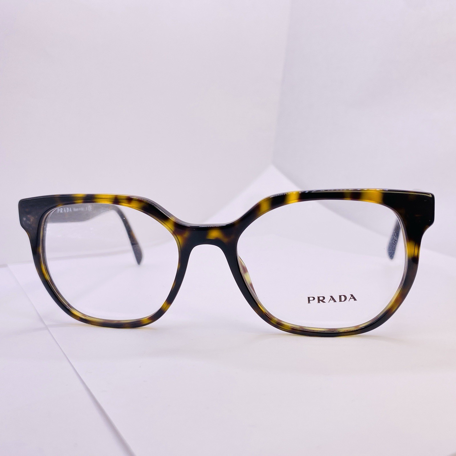 Prada Milano Eyeglasses Frames VPR 02U 2AU-1O1 50 [] 17 140 MM Havana Tortoise thumbnail 3