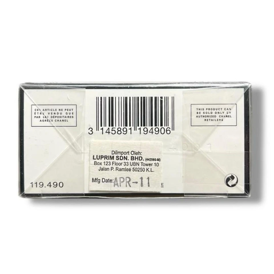 CHANEL Nº 19 POUDRE 100 ml 3,4 OZ Eau de Parfum Vaporizador Spray Nuevo de Japón Foto 3 de 3