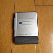Panasonic SJ-MJ35 Mini Disc Player Silver MD Portable Audio from Japan Used