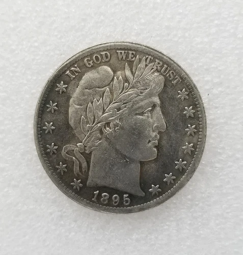 Nice 1895-S Barber Half Dollar 50c High Grade A++++