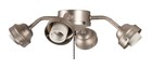 Craftmade Lighting F400-Bn-Led Accessory - Four Light Fan Fitter - 12 inches